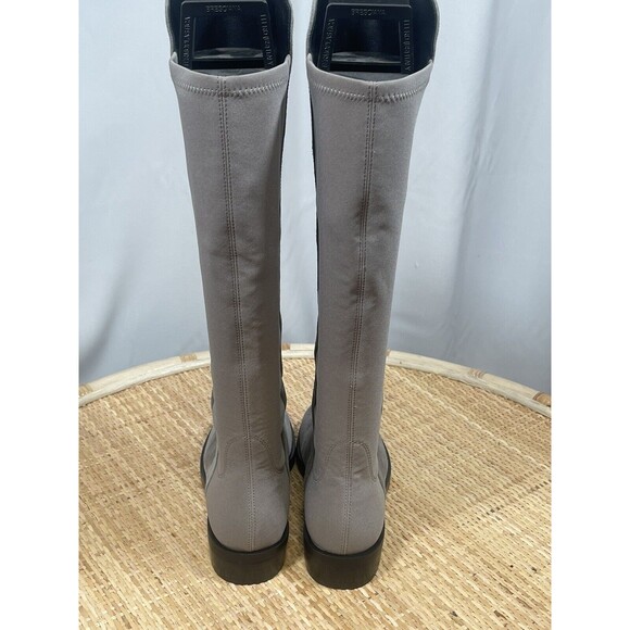 Stuart Weitzman Keelan Suede Tall Knee Boots In Light Gray Sz 5 New W/O Tag - Picture 8 of 13